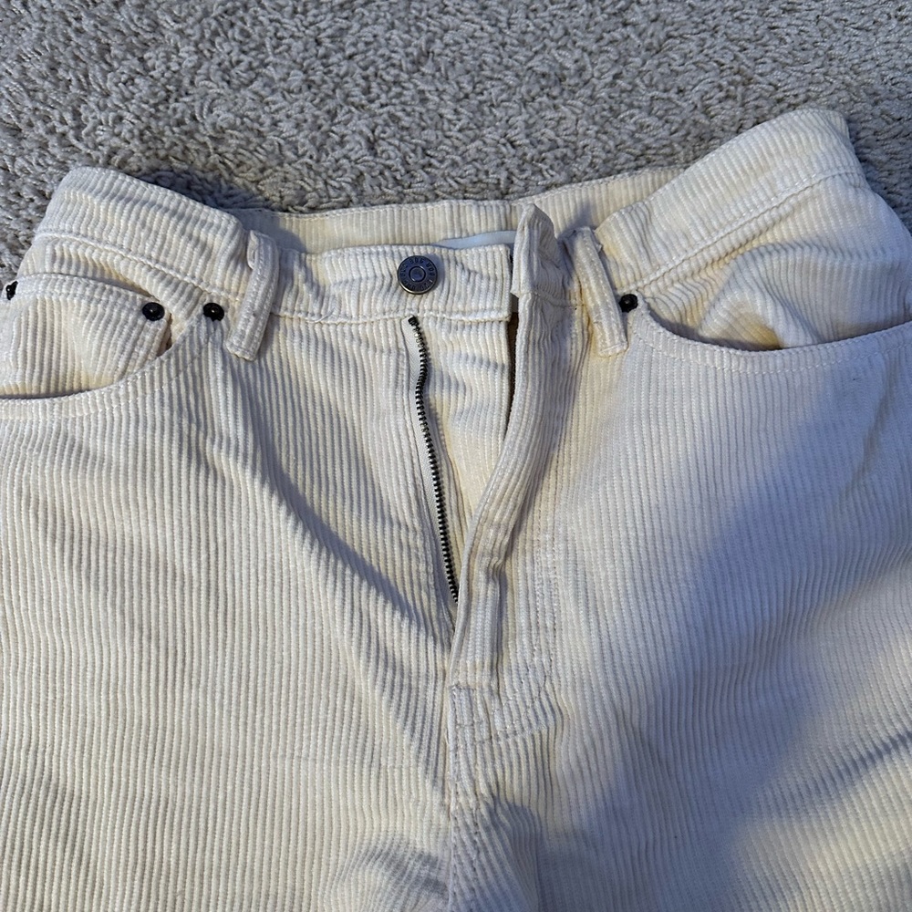 Urban Outfitters off white ribbed jeans - Picture 5 of 5